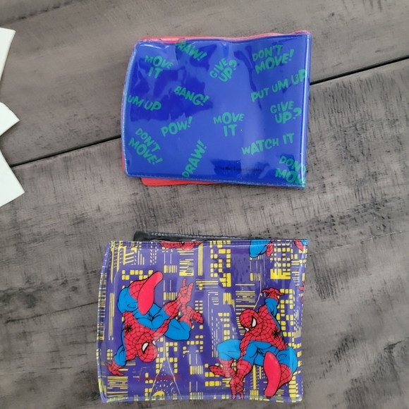 Minnie Mouse & spider man wallets VINTAGE 90S - Picture 2 of 3